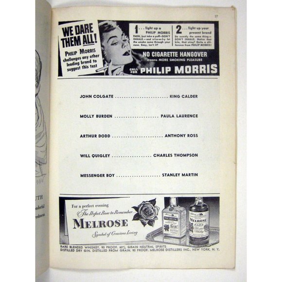 Season in the Sun Playbill October 1950 Richard Whorf Nancy Kelly - Picture 4 of 9